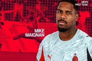 三次扑救零封尤文！米兰官方：迈尼昂当选本场队内最佳