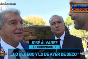 拉波尔塔：希望达成协议重返欧足联，我们与纳赛尔关系很好